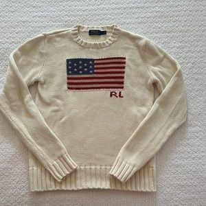 Ralph Lauren Americana Sweater Size Small